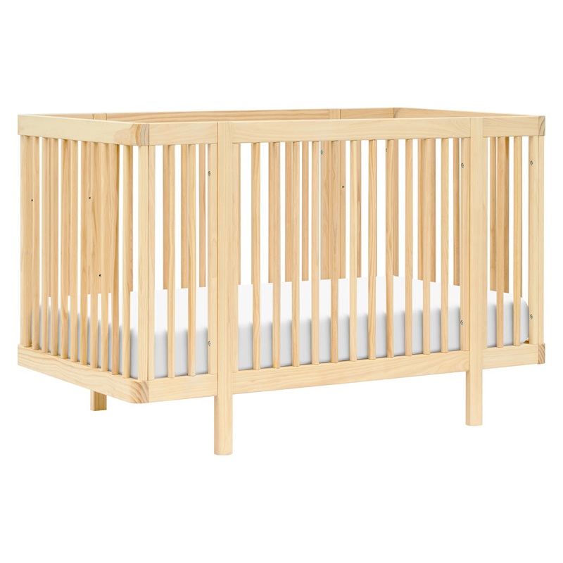 Pogo 8-in-1 Convertible Crib with All-Stages Conversion Kits Blonde