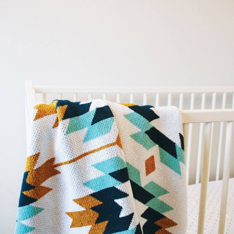 Sedona Baby Blanket Blue