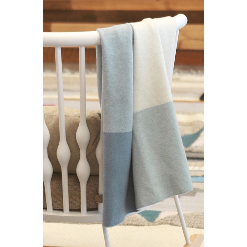 UPPAbaby Knit Blanket in Blue Multi/Color Block