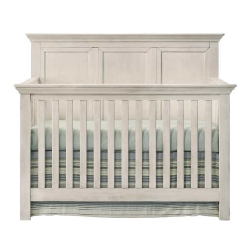 Westwood Design San Mateo Convertible Crib Rustic White