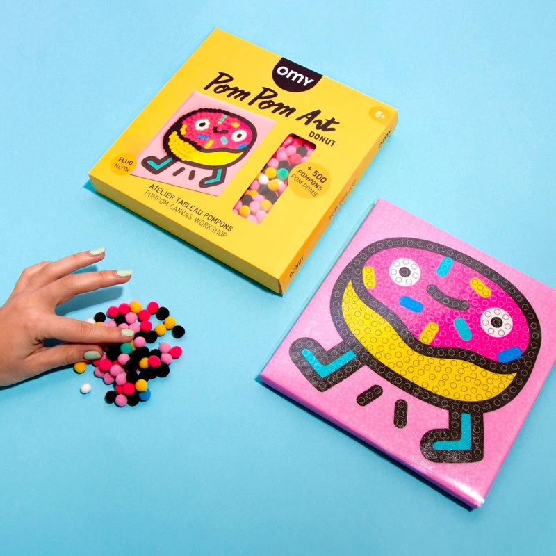 Donut – Pom pom art