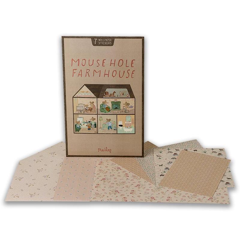 Farmhouse Wallpaper Mouse Hole