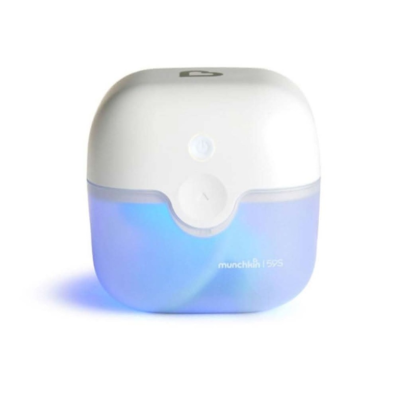 Munchkin 59S Mini Sterilizer Plus Portable UV Sanitizer with Rechargeable Battery