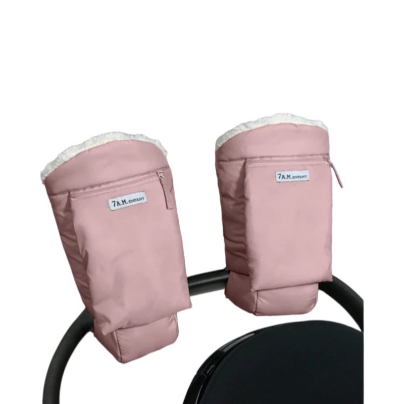 7AM Enfant Warmmuffs – Oslo Ash Rose