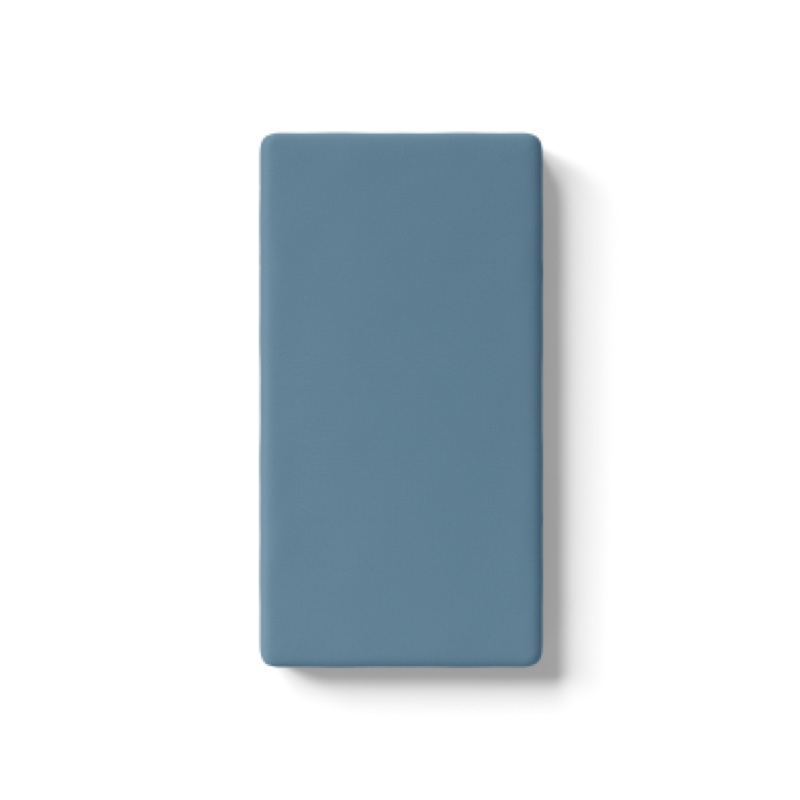 Bamboo Fitted Crib Sheets – Ocean Blue