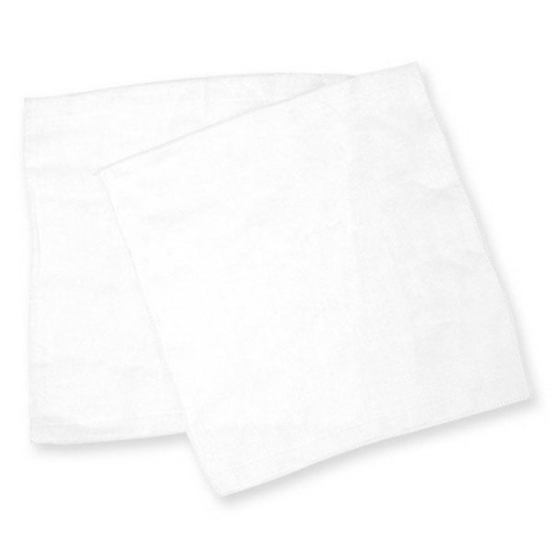 Bradcal Baby Gauze Handkerchief 10pk – White