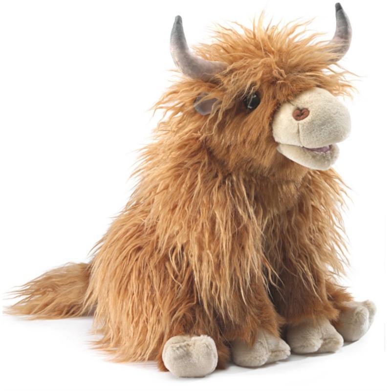 Highland Cow Puppet