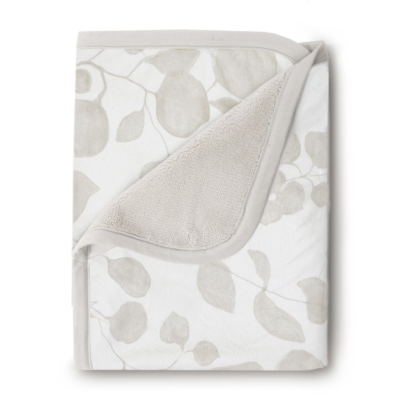 Oilo Leaf Jersey Cuddle Blanket
