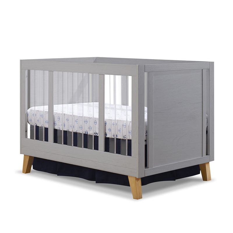 Sorelle Uptown Acrylic Crib Natural Weathered Gray