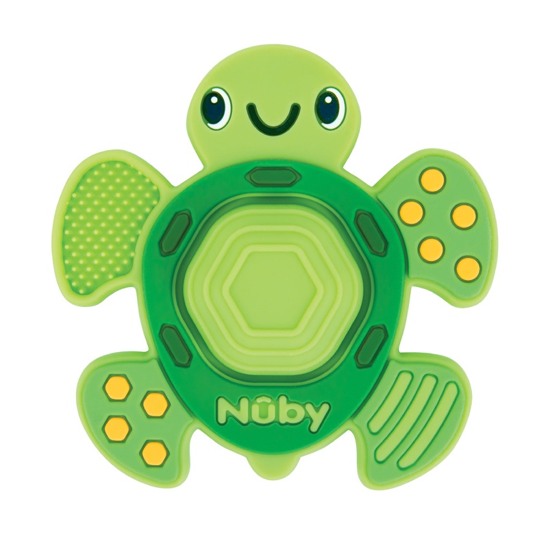Teethe N’ Pop Sensory Play Teether | Turtle