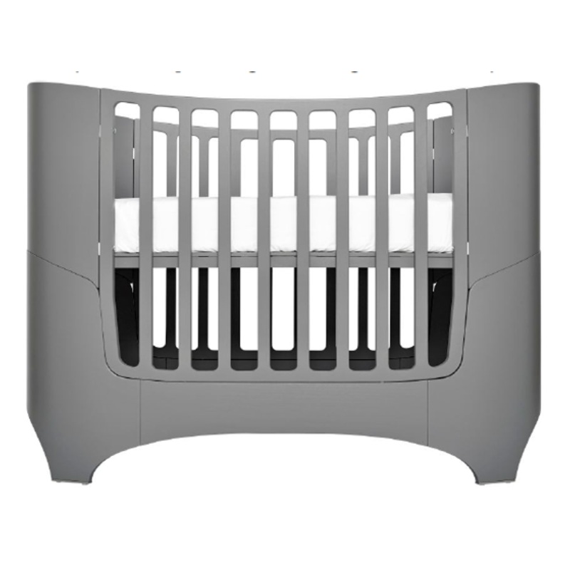 Tulip Leander Crib and Conversion Kit in Grey