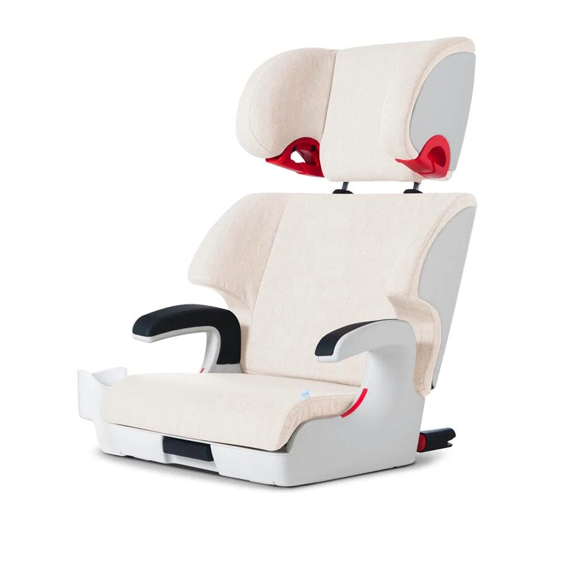 Clek Oobr Booster Car Seat – Snow