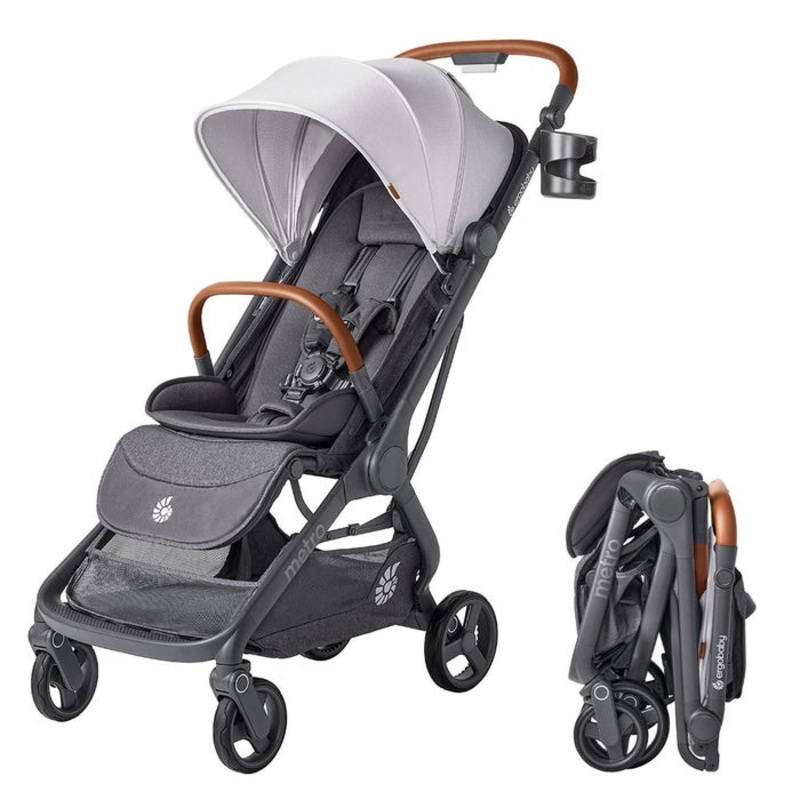 Ergobaby Metro 3 Deluxe Stroller Pearl Grey