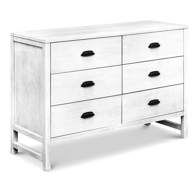 Fairway 6-Drawer Double Dresser Cottage White