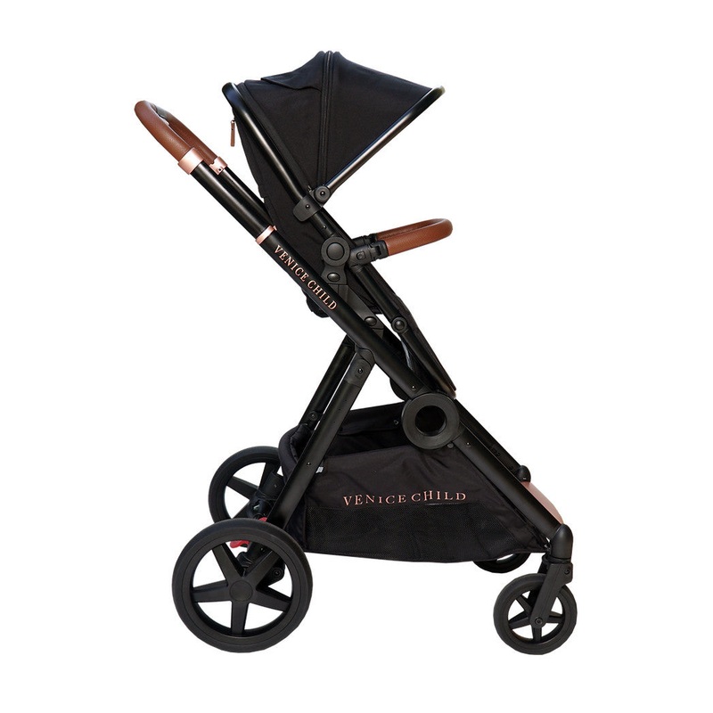 Venice Child Maverick Single to Double Stroller Eclipse