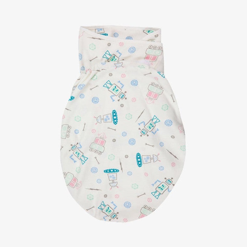 Ergobaby Original Swaddler in Robots