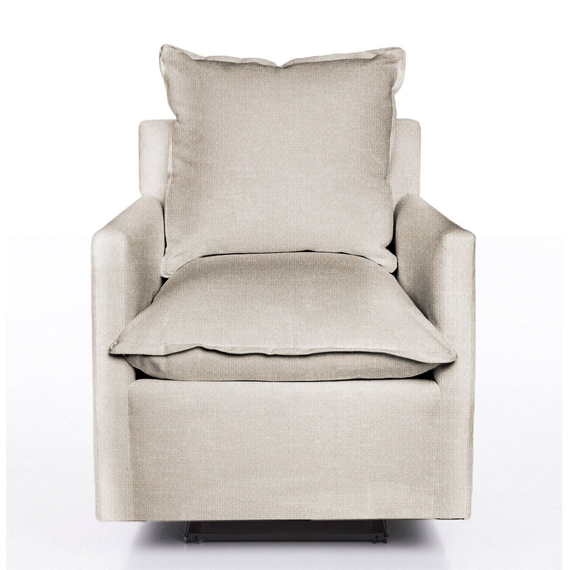 Nola Swivel Glider Lock Oat