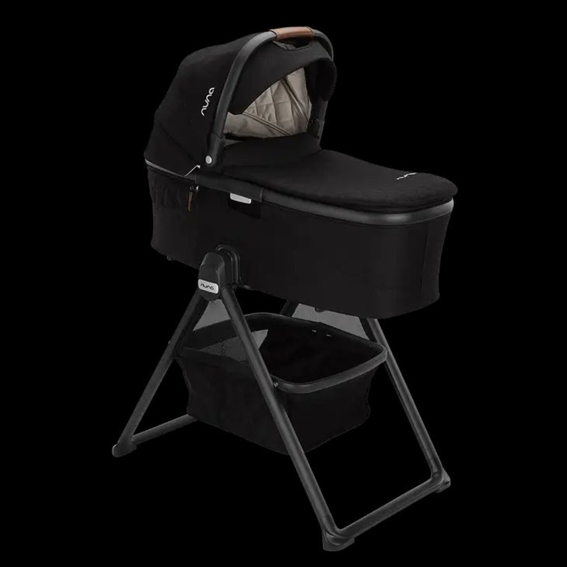 Nuna Demi Next Bassinet and Stand Caviar