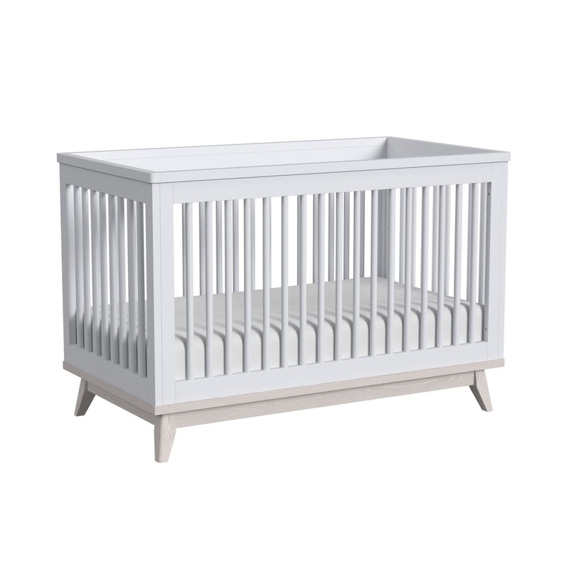 Westwood Rowan Cottage Crib in Ash Linen