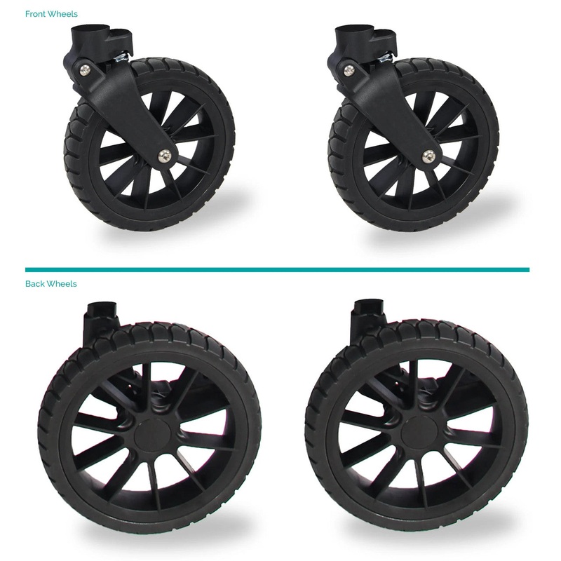 Wonderfold W4 All Terrian XL Wheels with PU Tires