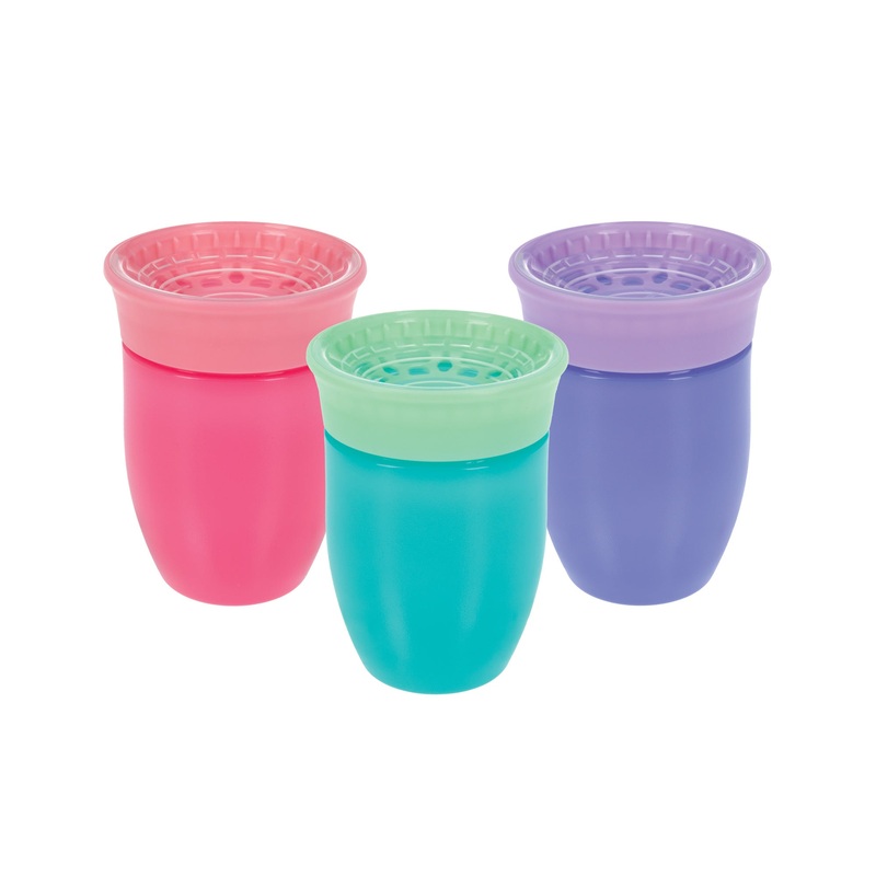 360 Wonder Cup (3 Pack – 7 oz) | Purple/Pink/Aqua