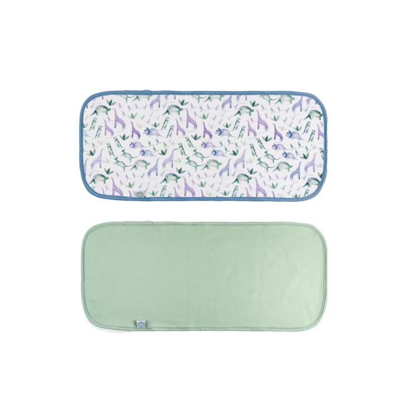 Dream Burp Cloth – 2 Packs Dino Blue 2 Pack