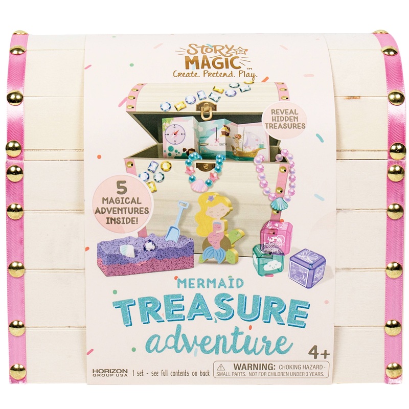 Mermaid Wooden Treasure Adventure