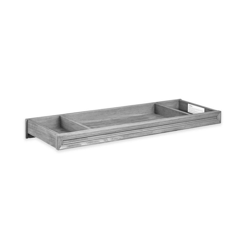 Oxford Glenbrook Collection Changer Topper in Graphite Gray