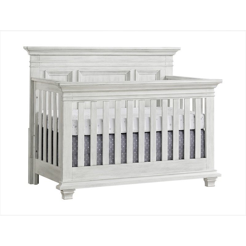 Oxford Weston 4 In 1 Convertible Crib Vintage White