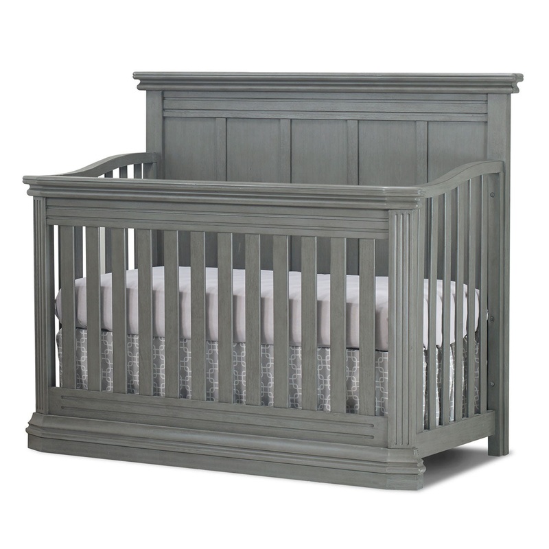 Sorelle Sutton 4 In 1 Crib in Grigio