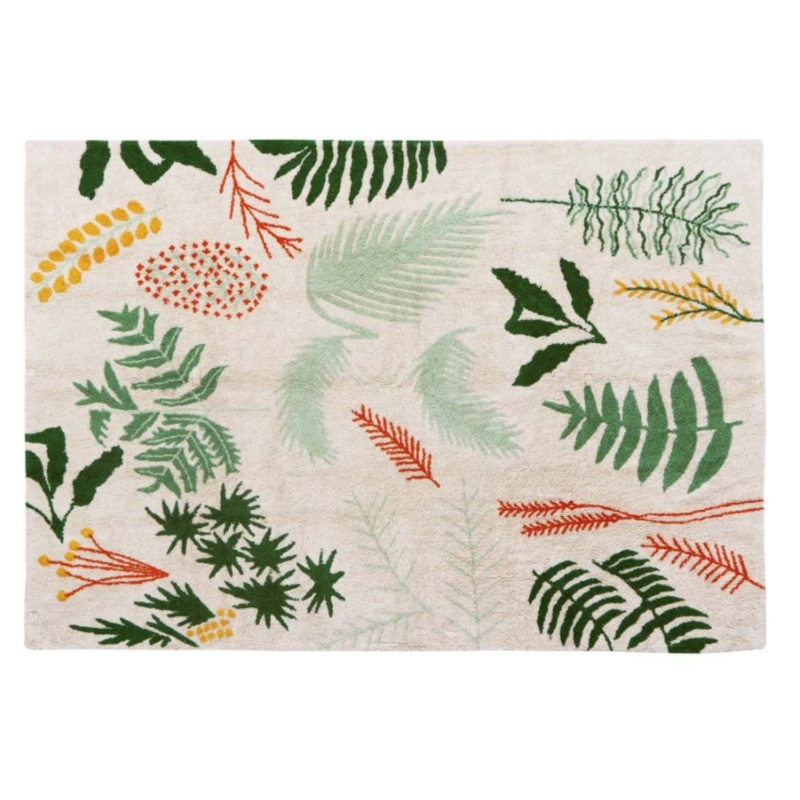 Washable Rug Botanic