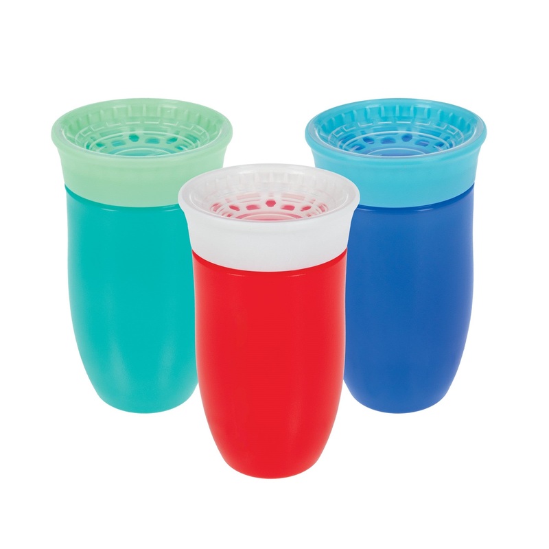 360 Wonder Cup (3 Pack – 10 oz) | Blue/Red/Aqua