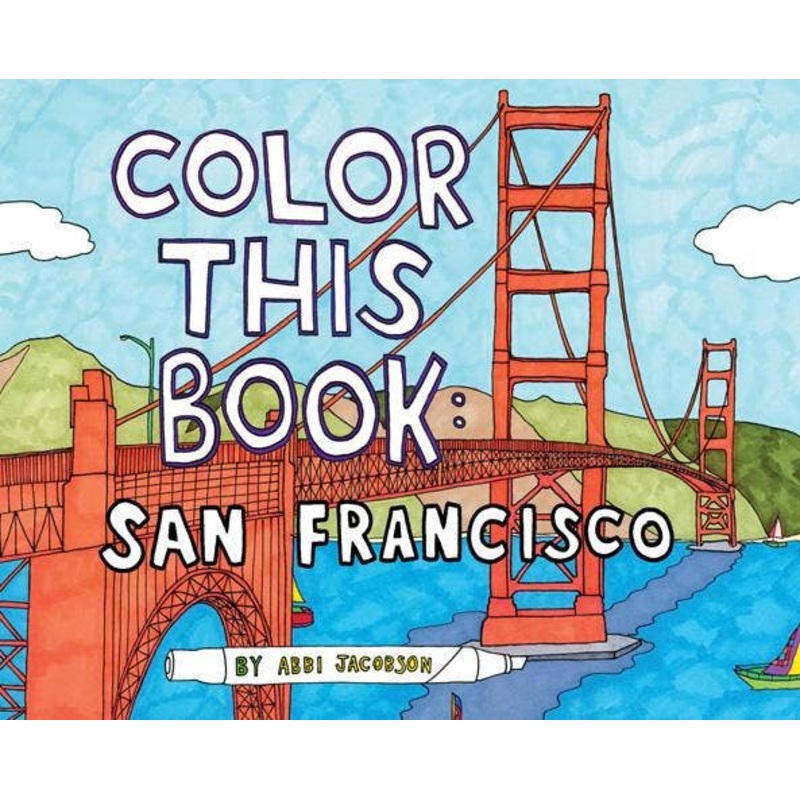 Color this Book: San Francisco