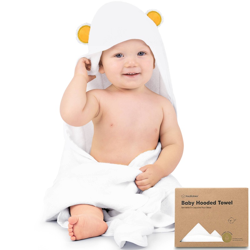 Cuddle Organic Bamboo Baby Hooded Towel