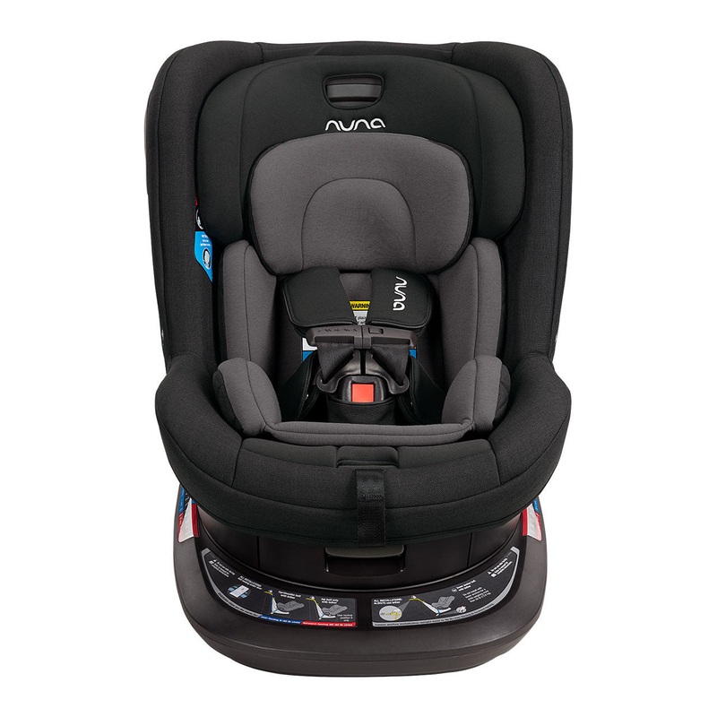 Nuna REVV Rotating Convertible Car Seat Caviar