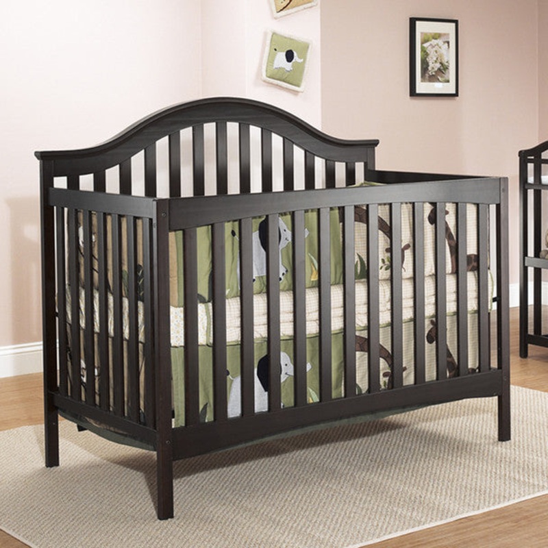Sorelle Lynn 4 In 1 Crib in Espresso