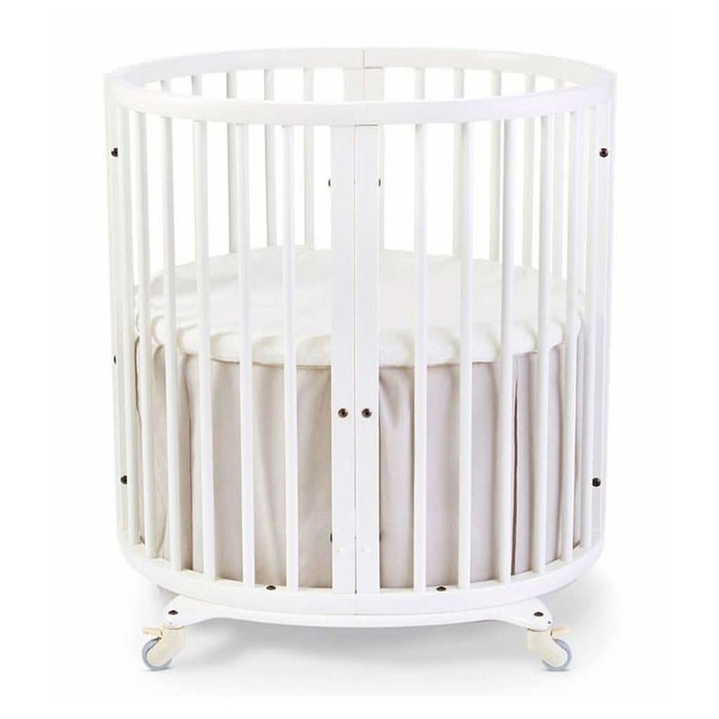 Stokke Sleepi Mini Bed Skirt by Pehr Grey