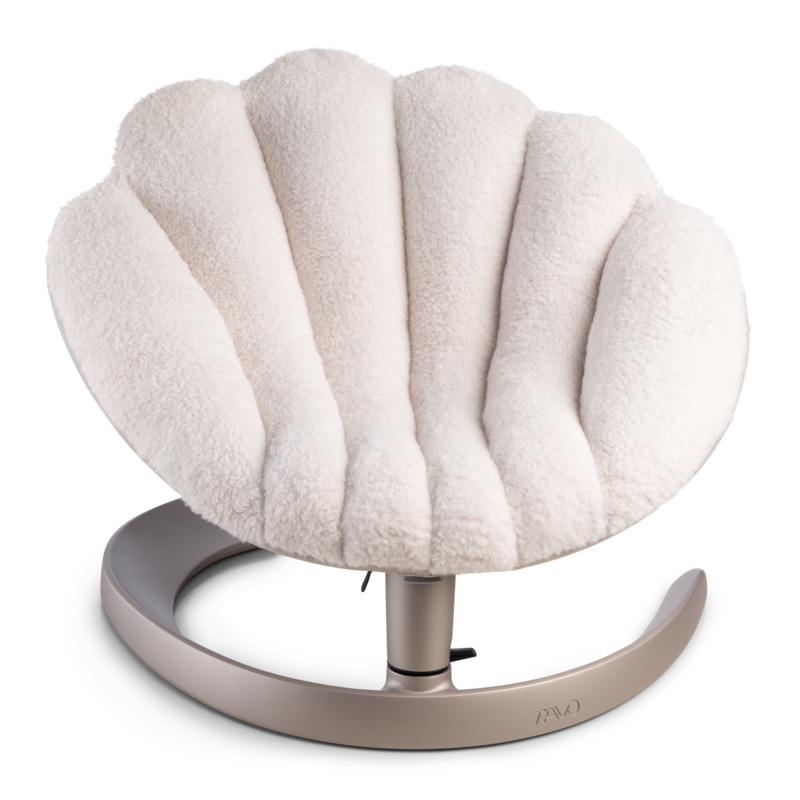 Tavo Shell Pet Bed and Swaying Lounger Latte