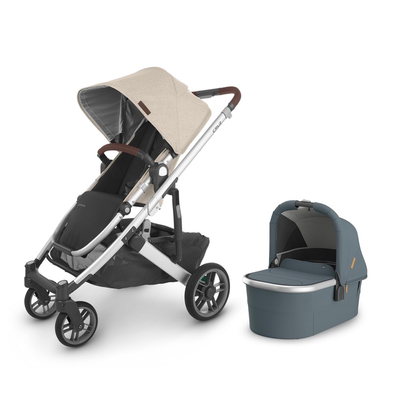 Uppa Baby Cruz V2 From Birth Bundle (Stroller + Bassinet V3) Declan Callum