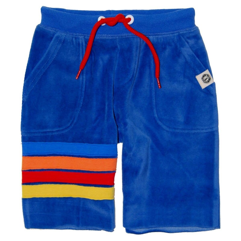 Velour Stripes Shorts 6M
