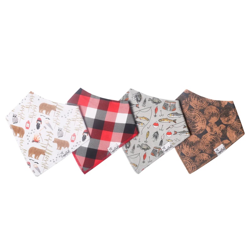 Baby Bandana Bibs – Lumberjack