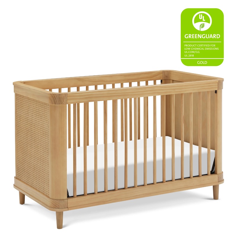 Namesake Marin Convertible Crib w/ Cane Natural