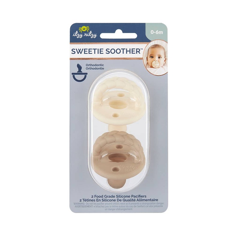 Sweetie Soother Orthodontic Pacifier Sets Neutral 0-6 Months