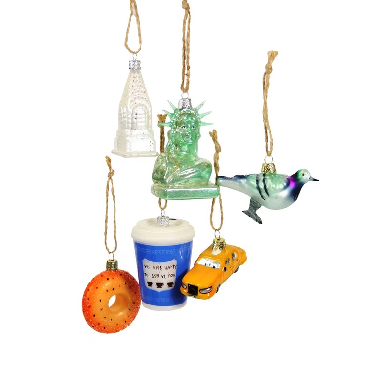 Assorted Tiny New York City Ornaments