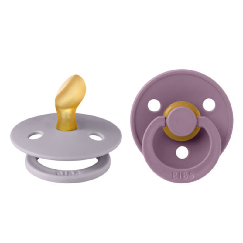 Bibs Color 2 Pack – Anatomical Stage 1 Fossil Grey/Mauve