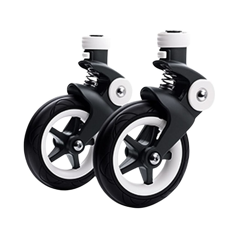 BUGABOO Bee5 Swivel Wheels Replacement Set Black