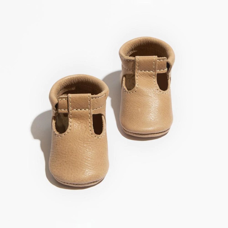 Freshly Picked  T-Bar – Weathered Brown Size 1 – 3-6M