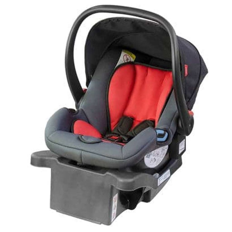 Phil & Teds Alpha Infant Car Seat Capsule Black/Red