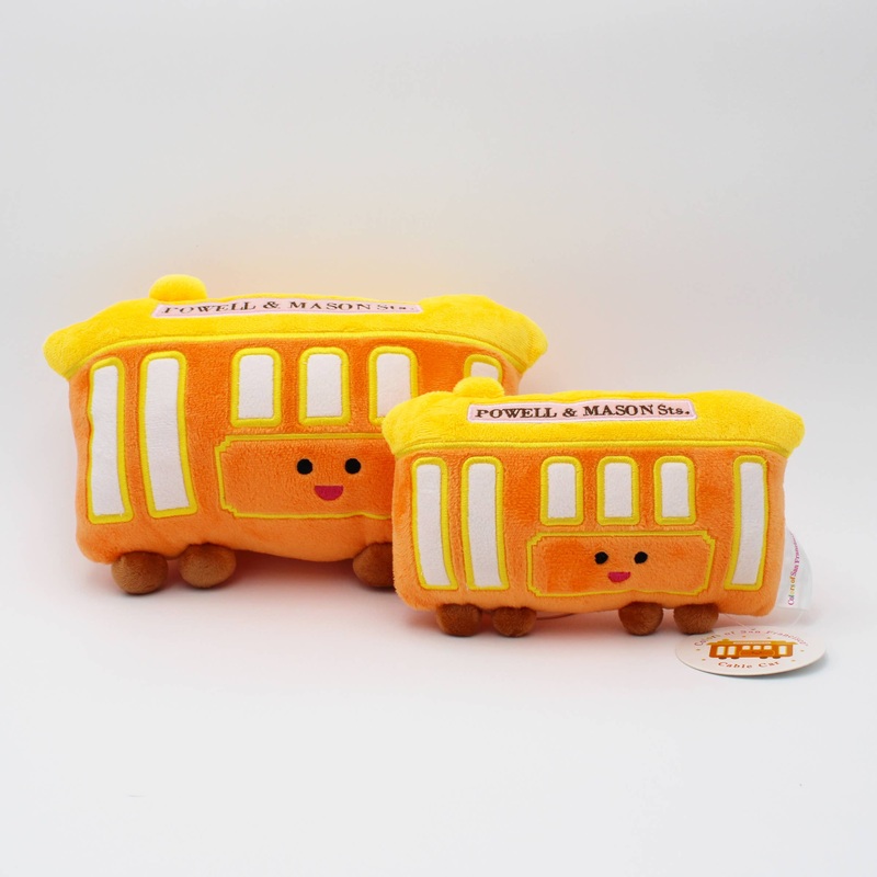 San Francisco Cable Car Plush Toy Large