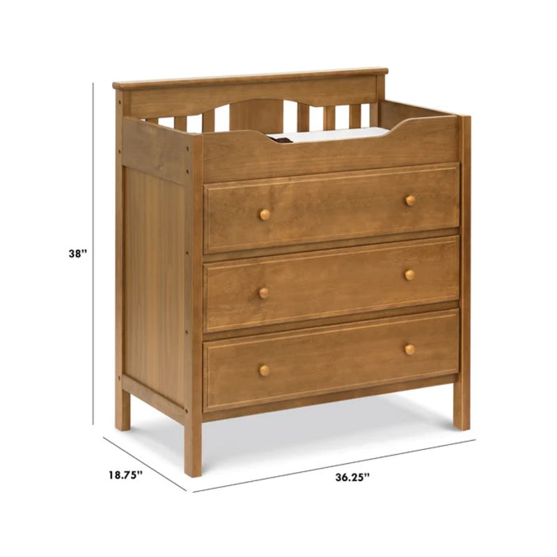 DaVinci Jayden 3-Drawer Changer Dresser White